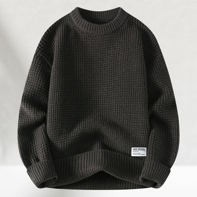 Jesse - Round Neck Knitted Sweater