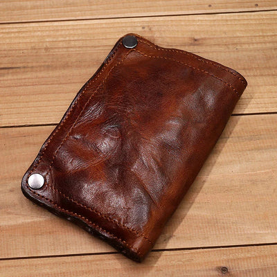 EliteHide - Handmade Multi Card Slots Leather Wallet