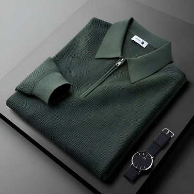 Navid - Premium Knitted Polo Shirt