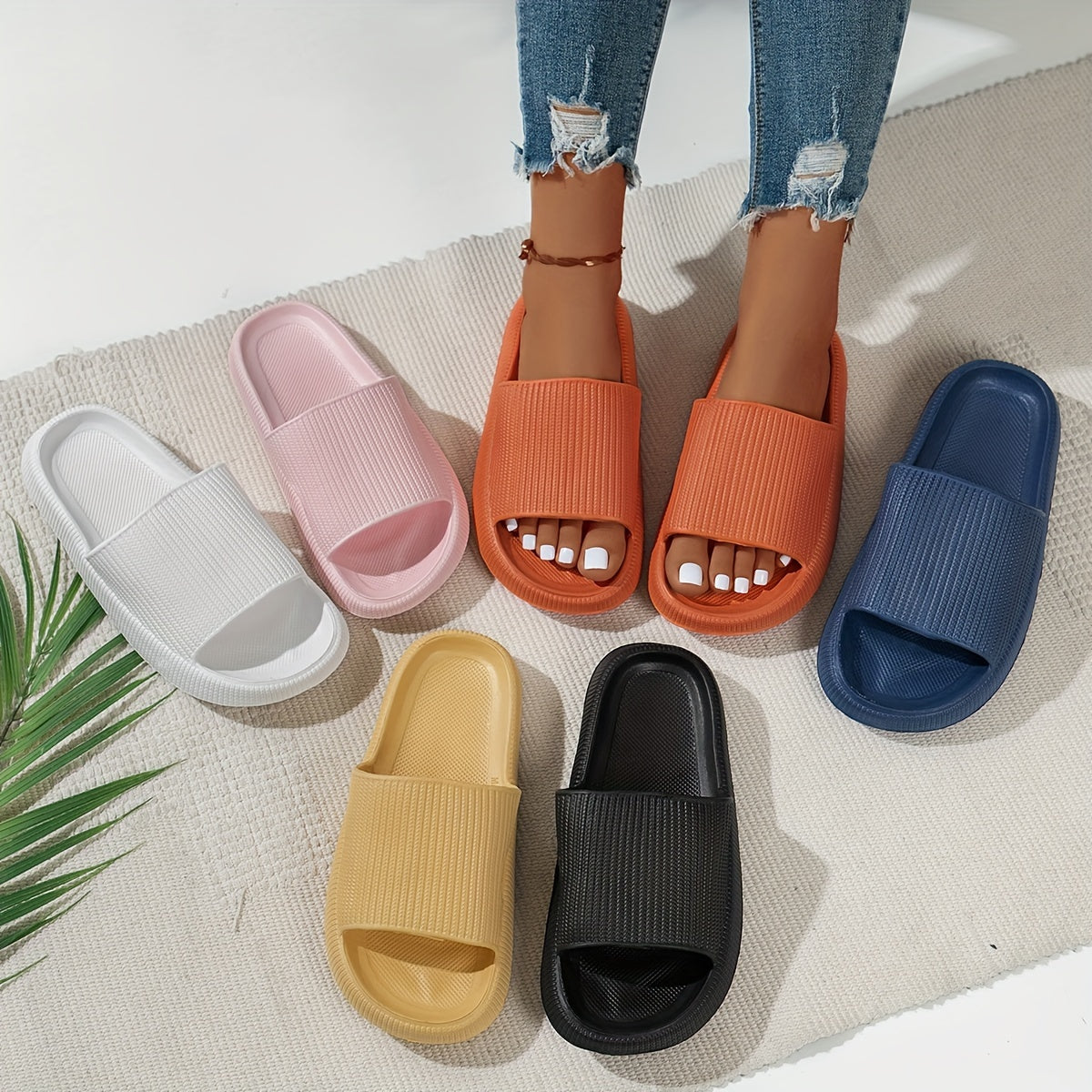 Sun Flipper Unisex Slides