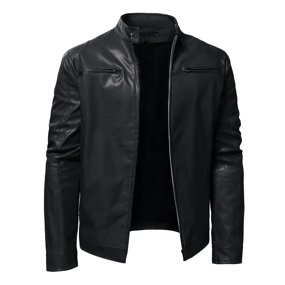 Torin – Classic Faux Leather Jacket