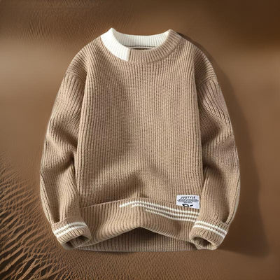 Brent - Round Neck knitted Sweater