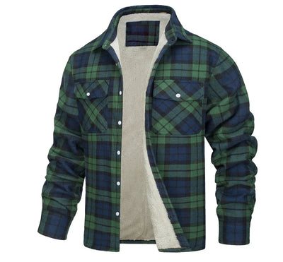 Malmo - Checkered Shirt Jacket