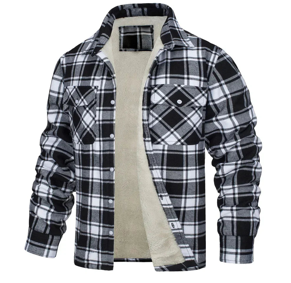 Malmo - Checkered Shirt Jacket