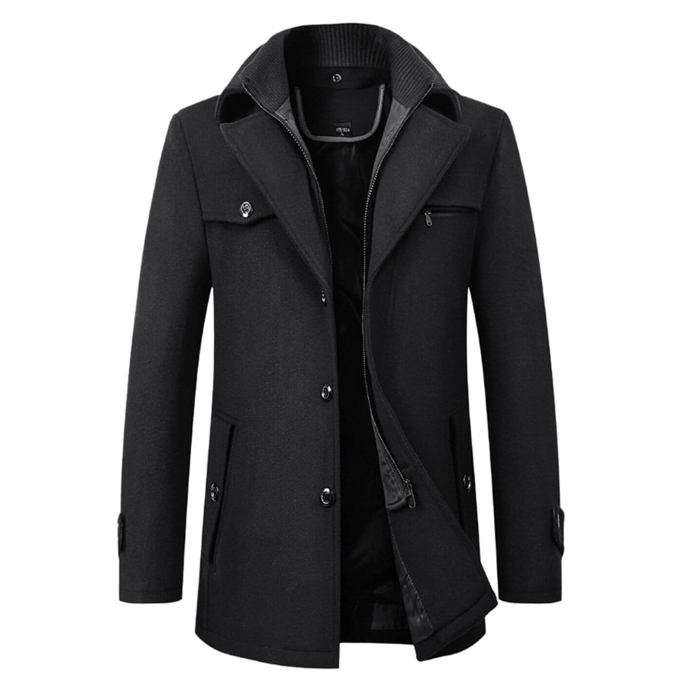 Vesselin - Classic Double Collar Coat