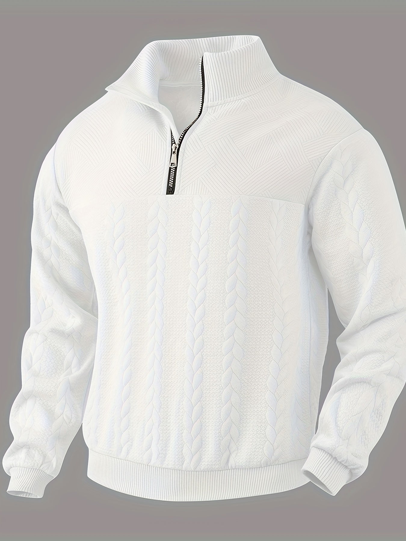 Rafael – Vintage Men's Zip-Up Sweater