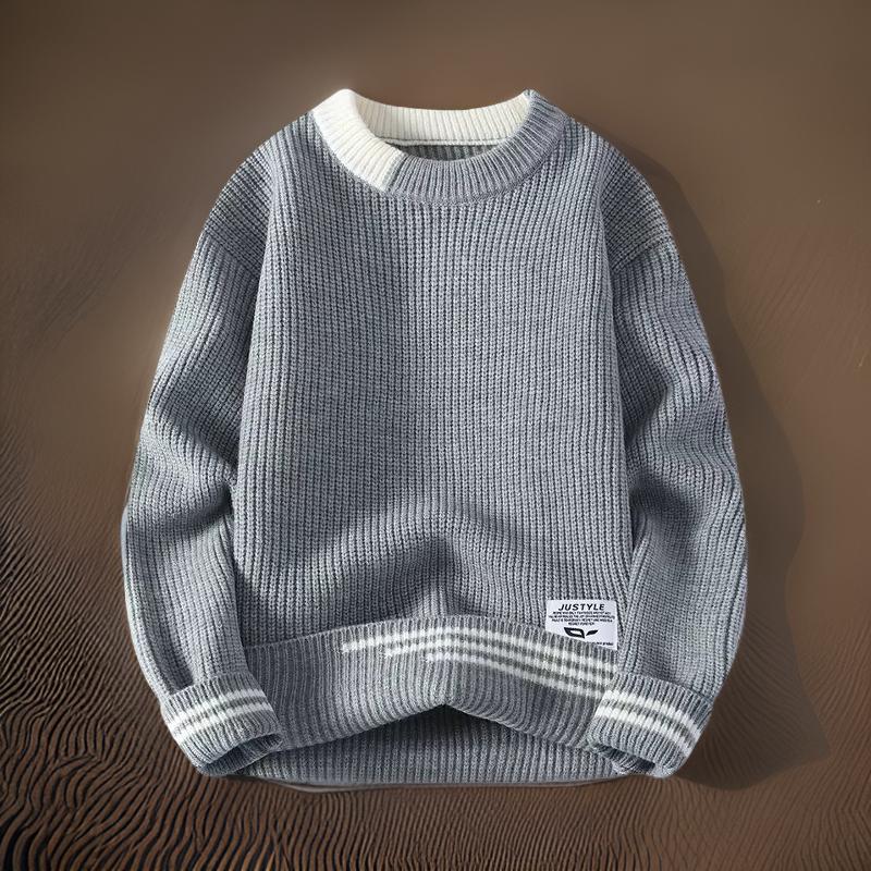 Brent - Round Neck knitted Sweater